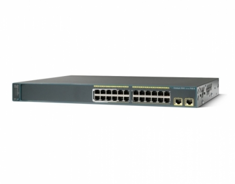 WS-C2960-24LT-L - Switch Cisco Catalyst 2960 24 port PoE