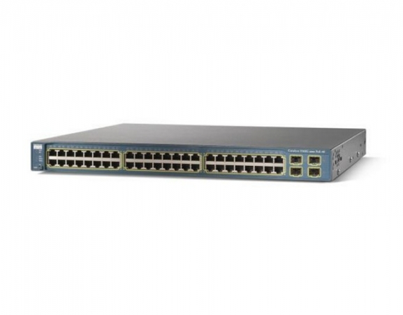 WS-C3560G-48PS-S - Switch Cisco Catalyst 48 port Gigabit PoE