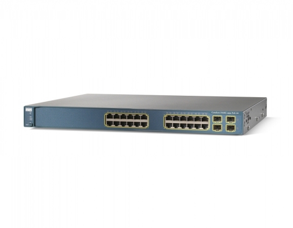 WS-C3560G-24PS-S - Switch Cisco Catalyst 24 port Gigabit PoE