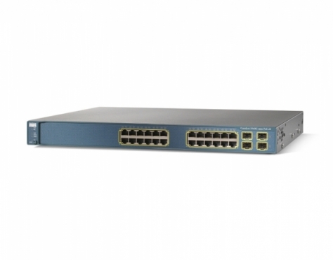 WS-C3560G-24PS-E - Switch Cisco Catalyst 24 port Gigabit PoE