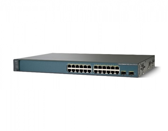 WS-C3560V2-24PS-E - Switch Cisco Catalyst 24 port PoE