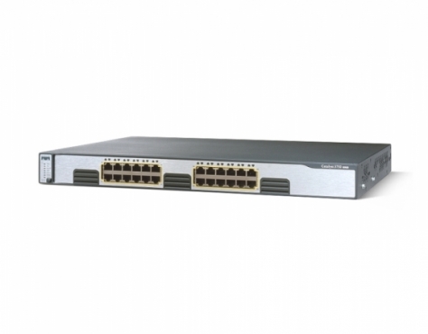 WS-C3750G-24T-S - Switch Cisco Catalyst 24 port Gigabit