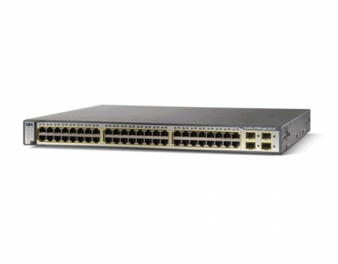 WS-C3750G-48PS-S - Switch Cisco Catalyst 48 port Gigabit PoE